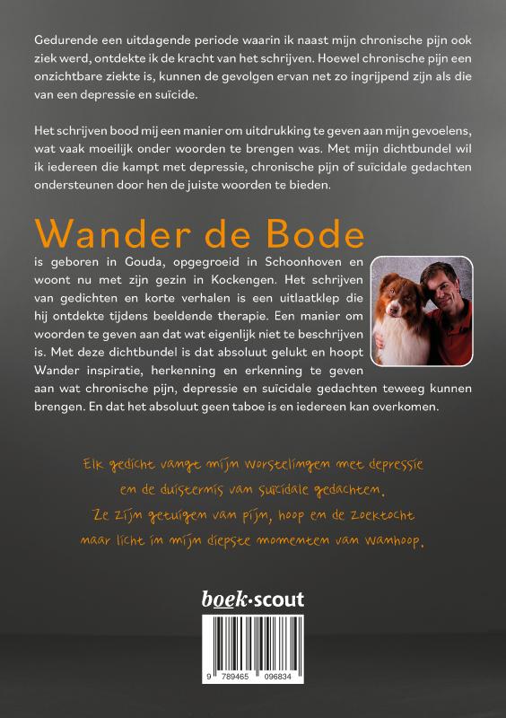 Achterkant van De paradox van schreeuwen in stilte