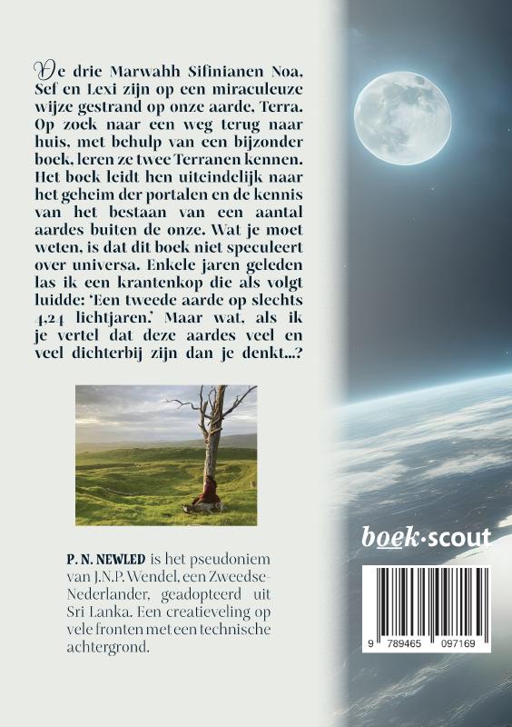 Achterkant van De Kronieken der Aardes