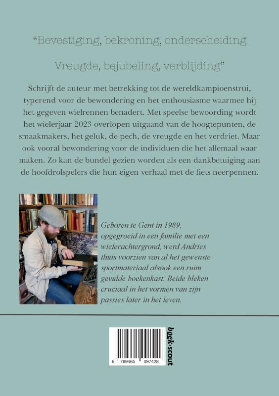 Achterkant van Koersjaar 2023
