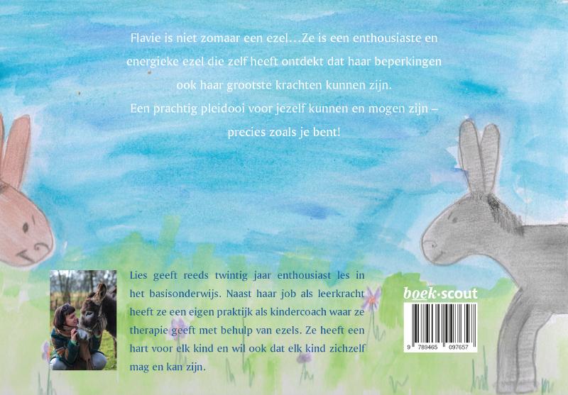 Achterkant van Flavie