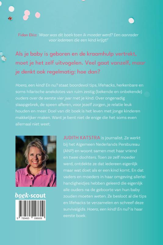 Achterkant van Hoera, een kind! En nu?