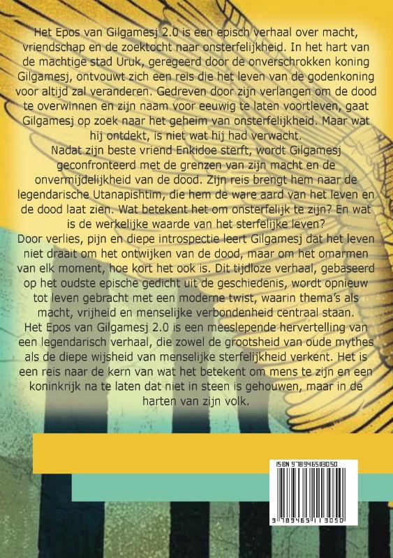Achterkant van Het Epos van Gilgamesj 2.0