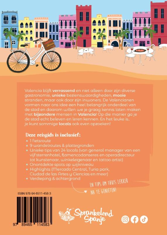 Achterkant van Verrassend Valencia