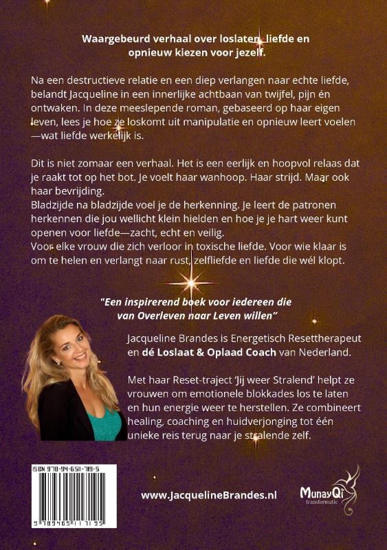 Achterkant van De regie over mijn hart