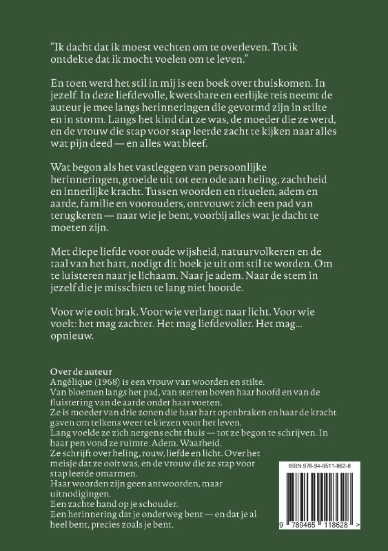 Achterkant van En toen werd het stil in mij