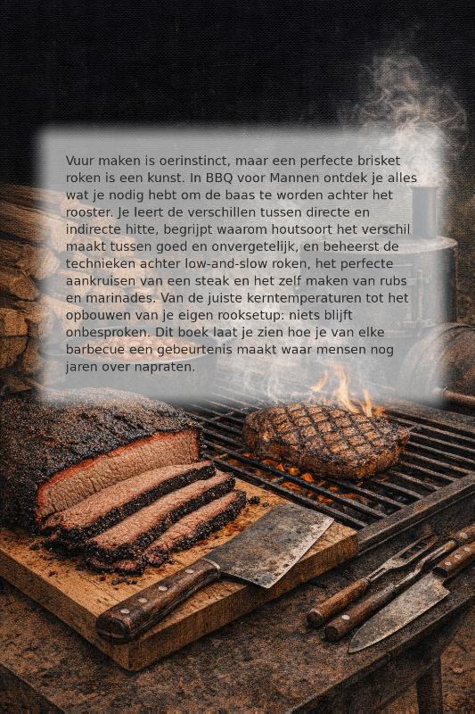 Achterkant van BBQ voor Mannen