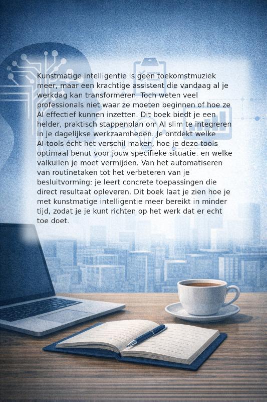Achterkant van Slim Werken met AI