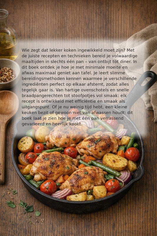 Achterkant van Koken in Eén Pan