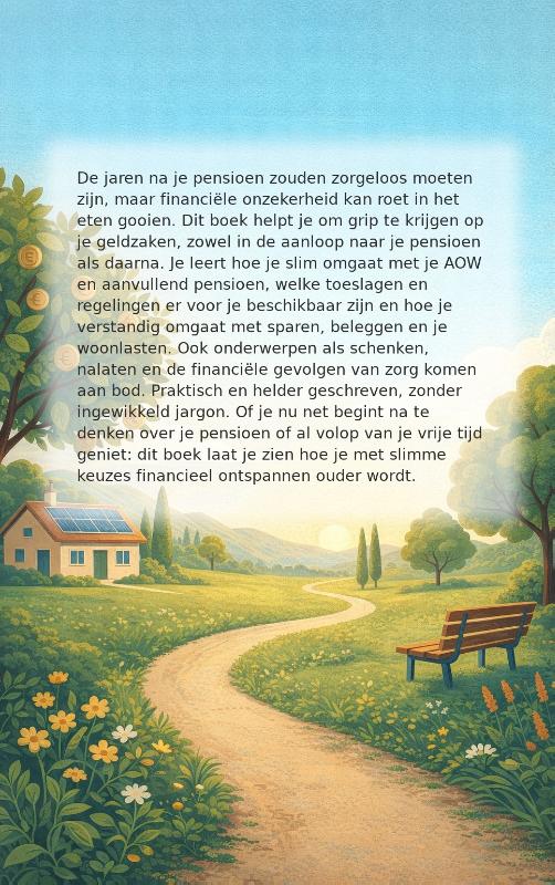 Achterkant van Financieel bewust ouder worden