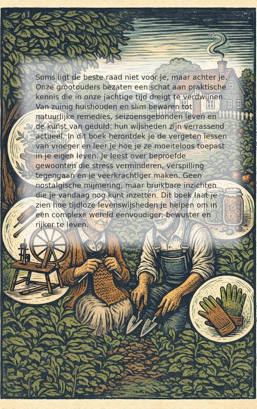 Achterkant van Wat je grootouders nog wisten