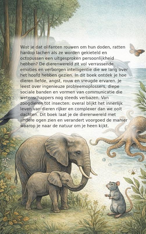 Achterkant van Het innerlijk leven van dieren