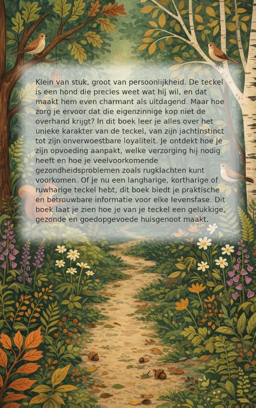 Achterkant van Alles over de Teckel