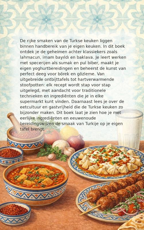 Achterkant van Turkse keuken voor thuis