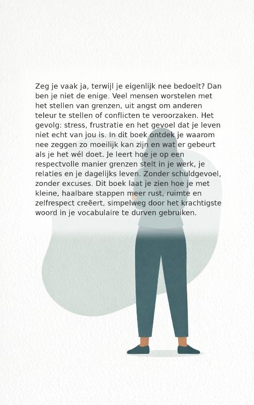 Achterkant van De kracht van nee zeggen