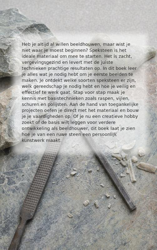 Achterkant van Starten met Speksteen Bewerken