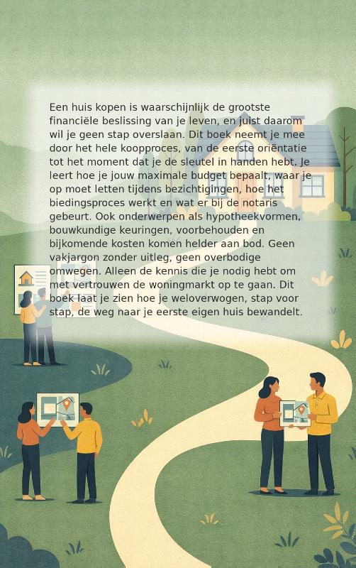 Achterkant van Je eerste huis kopen