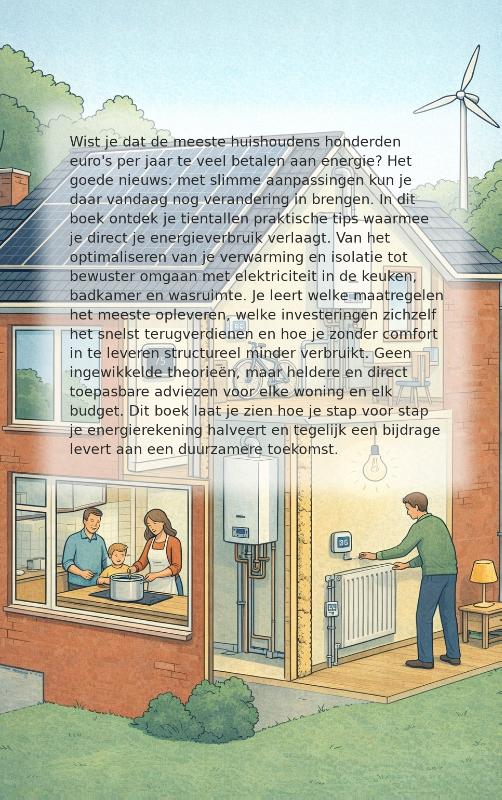 Achterkant van Energierekening halveren