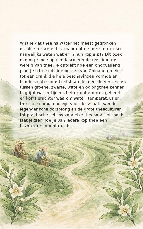 Achterkant van Alles over Thee