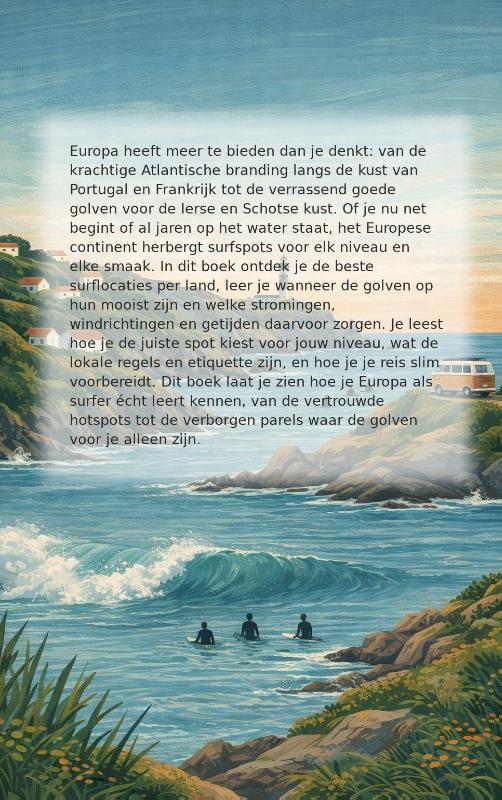 Achterkant van Alles over Surfen in Europa