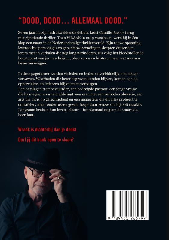 Achterkant van Dood…dood..allemaal dood