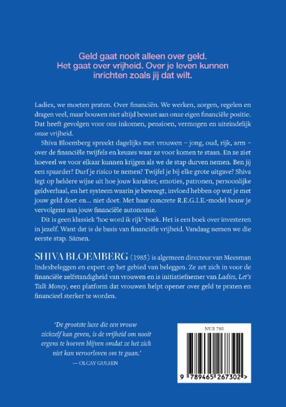 Achterkant van Ladies, let's talk money