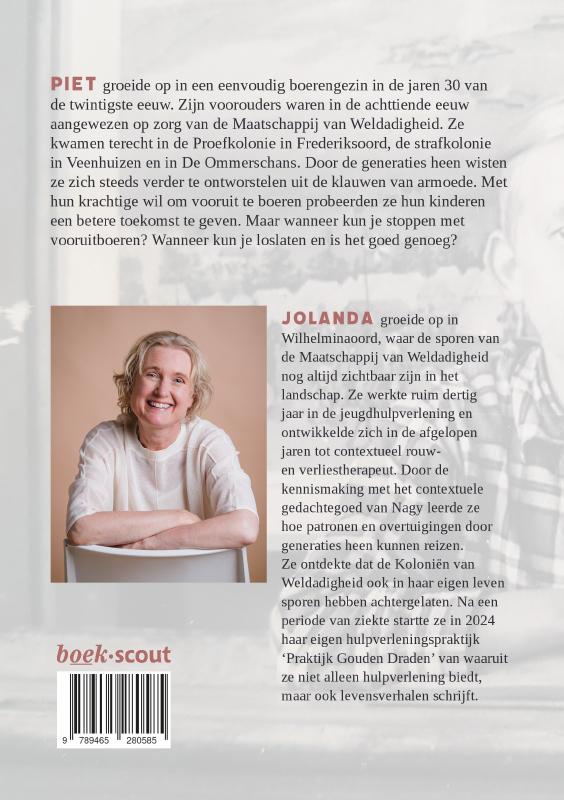 Achterkant van Altijd vooruitboeren