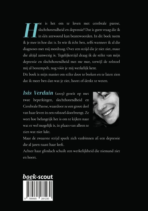 Achterkant van De stilte die ik nooit uitsprak