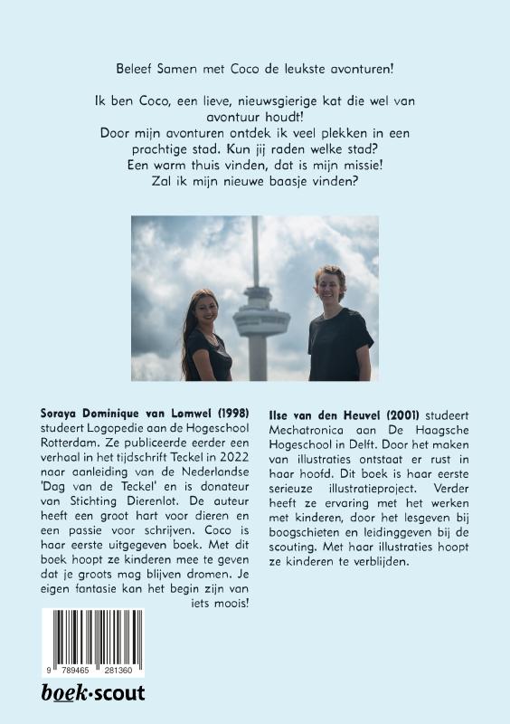 Achterkant van Coco