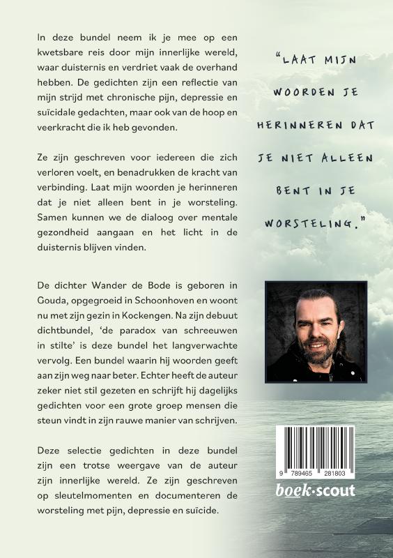 Achterkant van De paradox van kracht in kwetsbaar