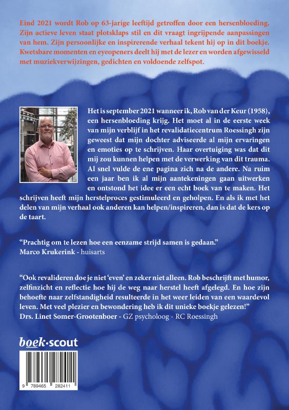 Achterkant van Het even is uit mijn leven