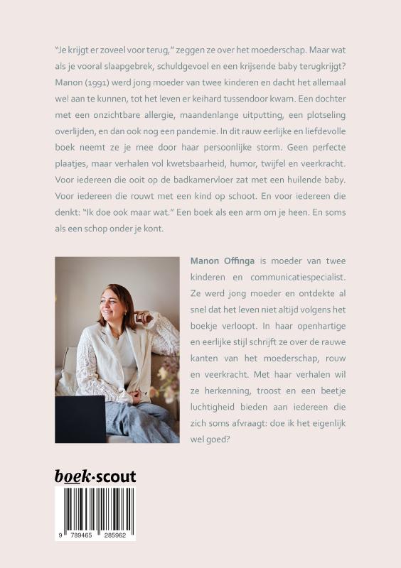 Achterkant van Ik doe ook maar wat