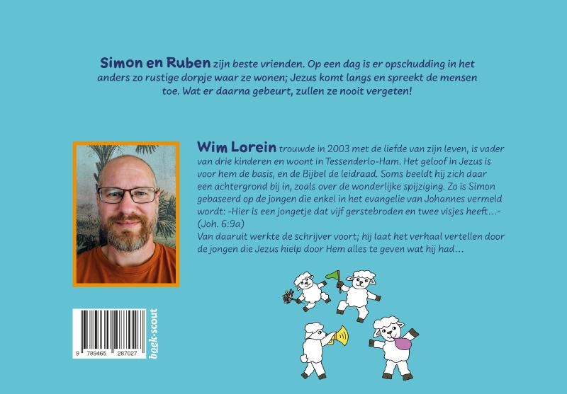 Achterkant van Simon en het grote wonder