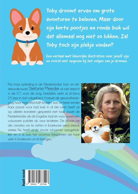 Achterkant van Trots op Toby