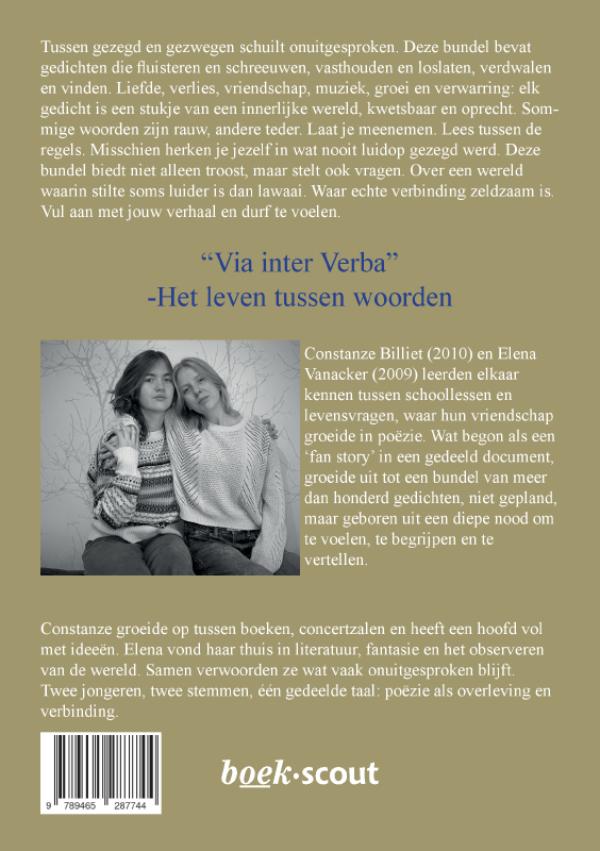 Achterkant van Onuitgesproken