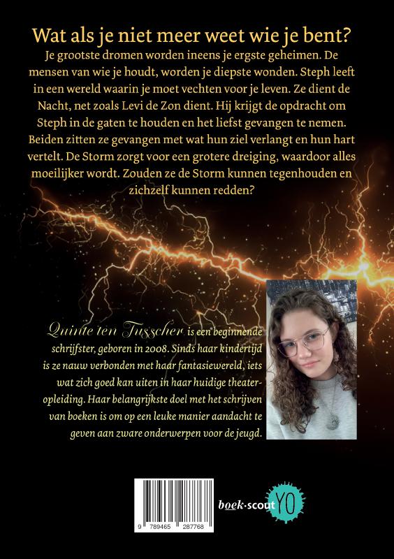 Achterkant van Tussen hart en ziel