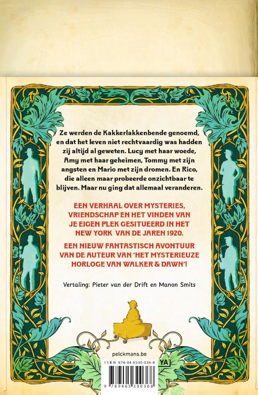 Achterkant van De legendarische schat van Hell Gate