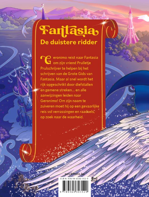 Achterkant van Geronimo Stilton - Fantasia XXI