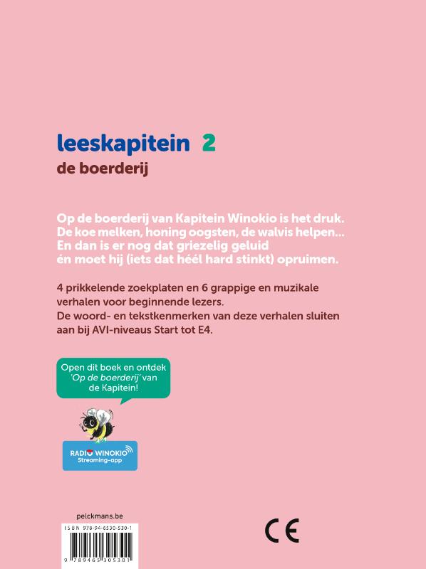 Achterkant van Leeskapitein: De boerderij
