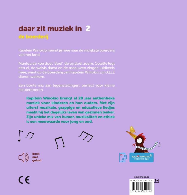 Achterkant van Daar zit muziek in: De boerderij