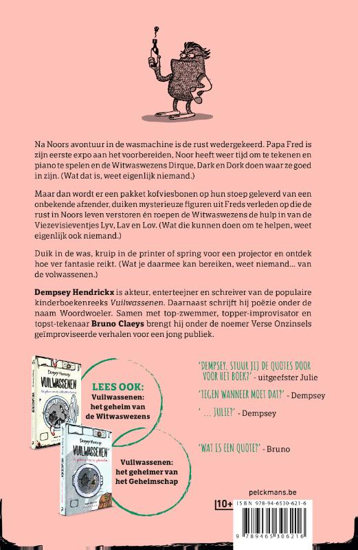 Achterkant van Vuilwassenen: het geheimst van de Viezevisieventjes