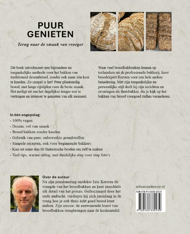 Achterkant van Artisanaal Brood