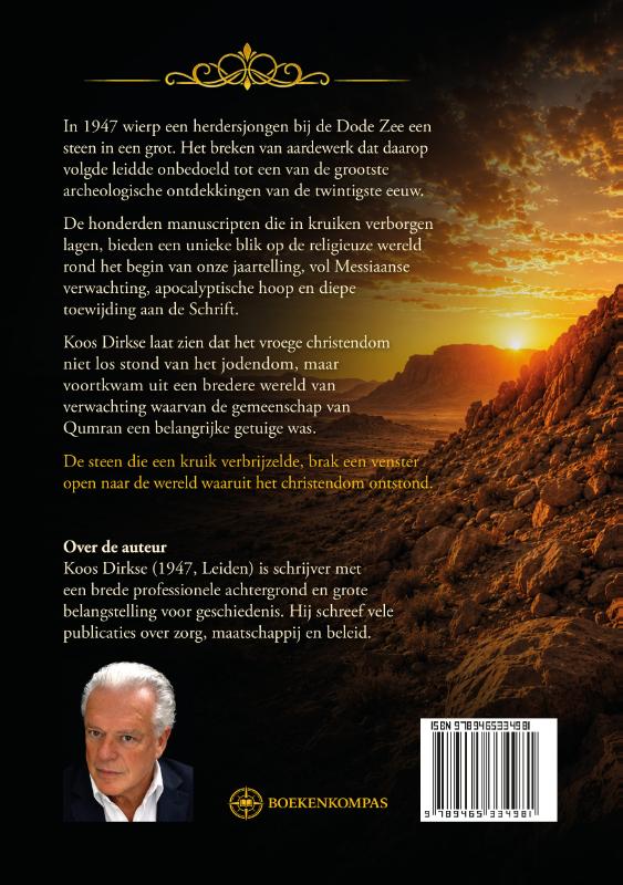 Achterkant van De Dode Zee rollen en de wereld van Jezus