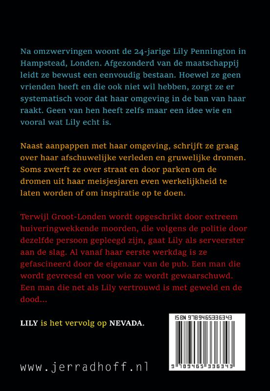 Achterkant van Lily