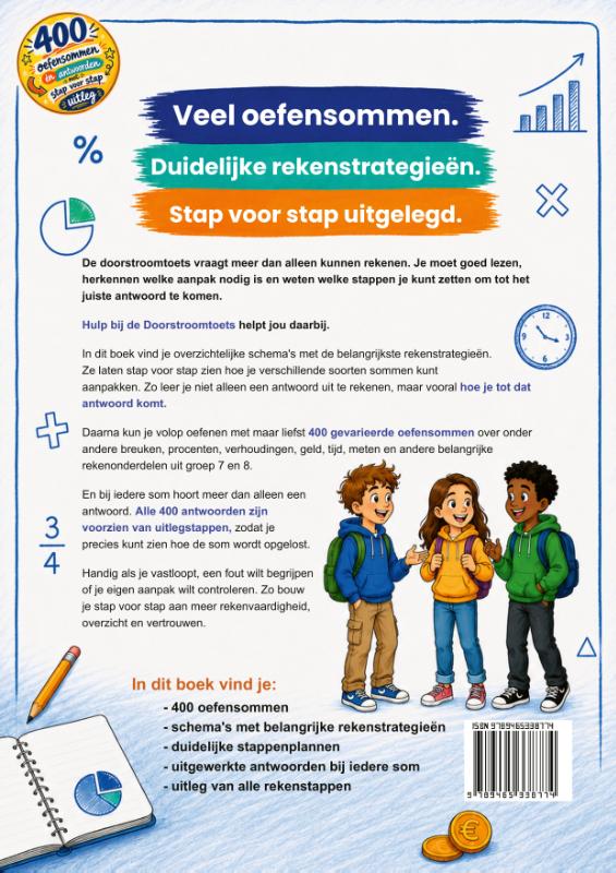 Achterkant van Hulp bij de doorstroomtoets