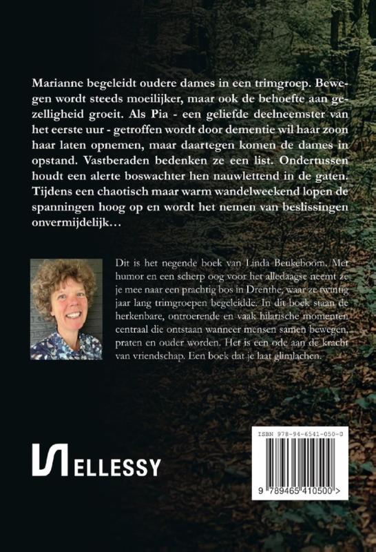 Achterkant van De damestrimgroep