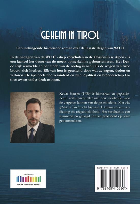 Achterkant van Het geheim in Tirol