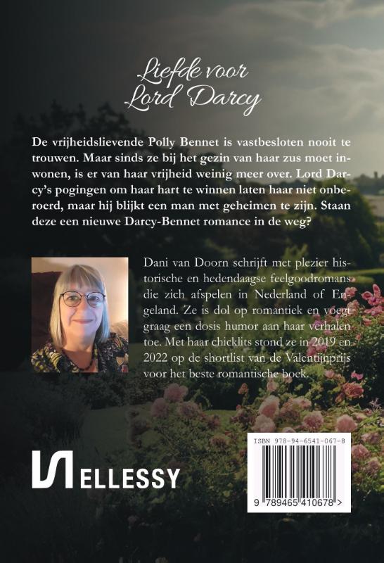 Achterkant van Liefde voor Lord Darcy