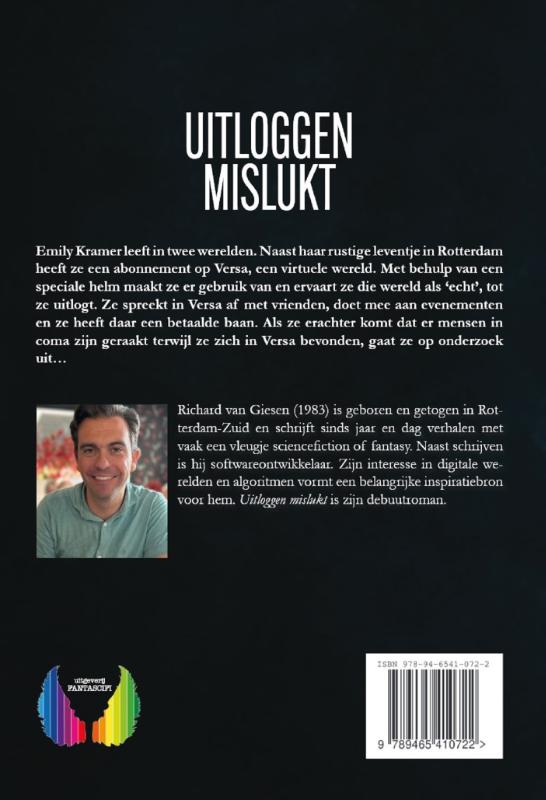 Achterkant van Uitloggen mislukt
