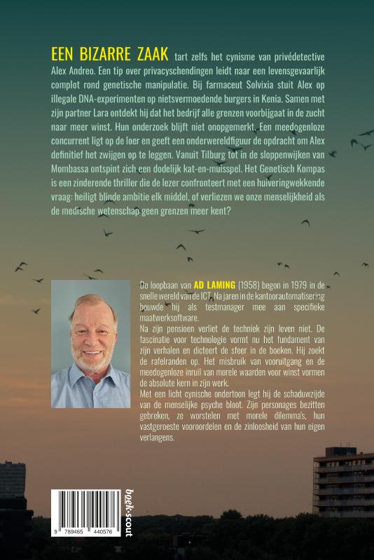 Achterkant van Het genetisch kompas