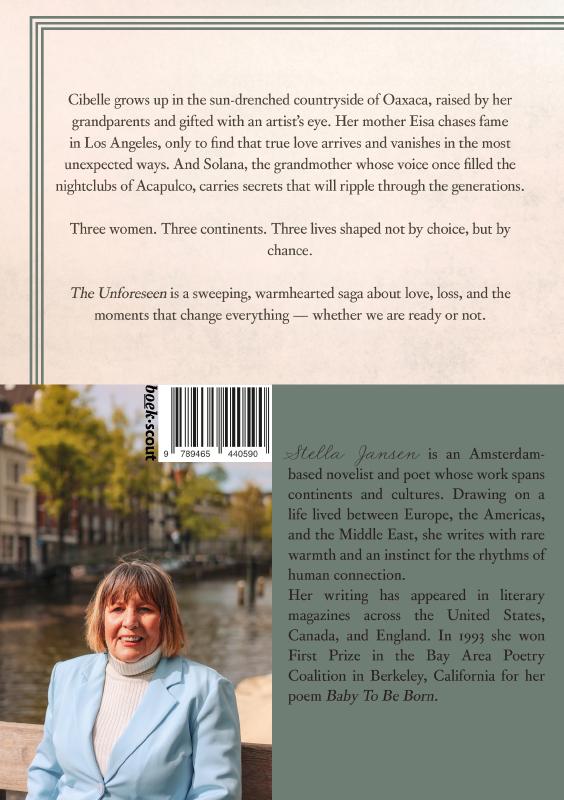 Achterkant van The Unforeseen